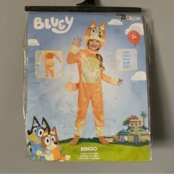 NIP. DISGUISE Bluey Bingo Child Costume - Picture 4 of 4